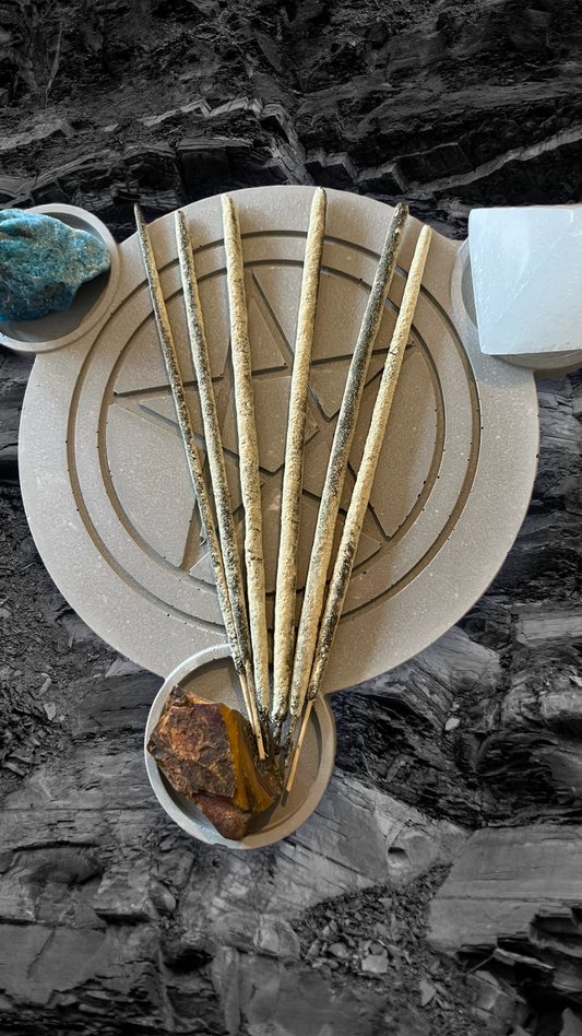 ☀️ Sonnen-Räucherduft – Handgemachtes Ritual für Fülle & Licht