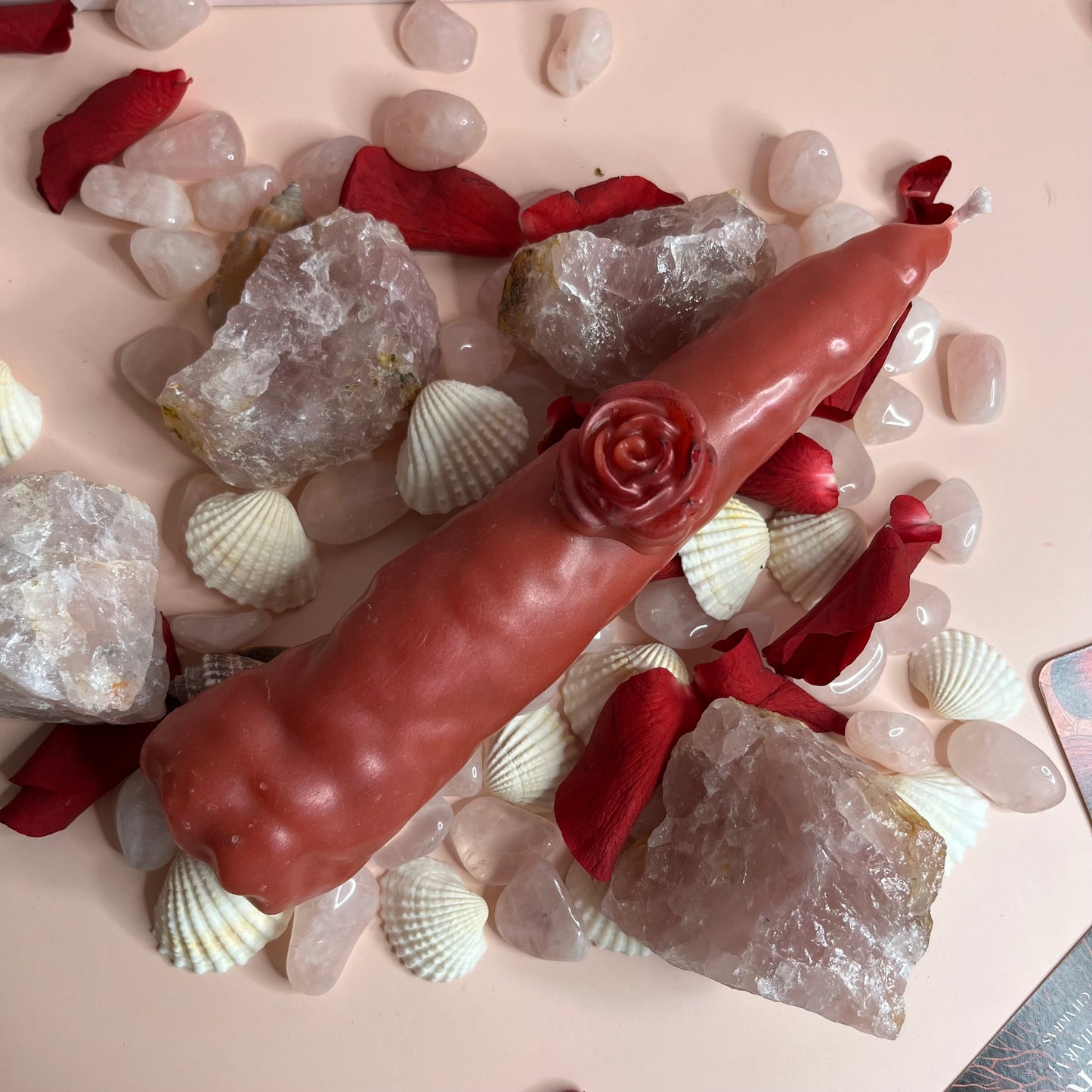 Herzenslicht – Ritualkerze inspiriert von Aphrodite | Nanna Moon